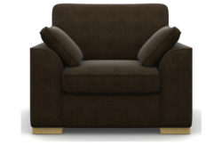 Heart of House Lincoln Fabric Chair - Teak